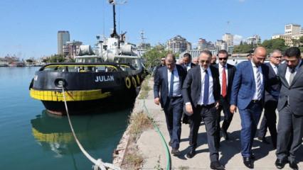 Nuh Yılmaz'dan Suriye'nin &ldquo;can damarı&rdquo;na kritik ziyaret!