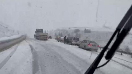 Erzurum&rsquo;da kar s&uuml;rprizi: Mayıs ayında lapa lapa yağdı