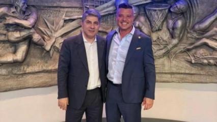 Hakan Safi'den Sadettin Saran'a ziyaret
