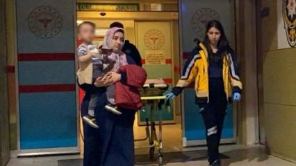 Bursa'da feci kaza: 2 yaşındaki &ccedil;ocuğun kafası kırıldı