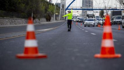 İstanbullular dikkat: Bazı yollar trafiğe kapatılacak