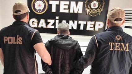 Kırmızı b&uuml;ltenle aranan 2 DEAŞ &uuml;yesi Gaziantep'te yakalandı