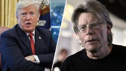 &lsquo;Korku kralı&rsquo; King, &lsquo;sahte kral&rsquo; Trump&rsquo;a karşı