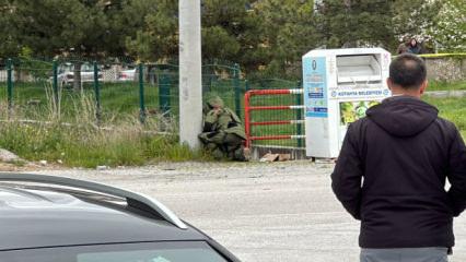 Lise yakınında panik anları! Bomba imha ekipleri b&ouml;lgeye &ccedil;ağırıldı!