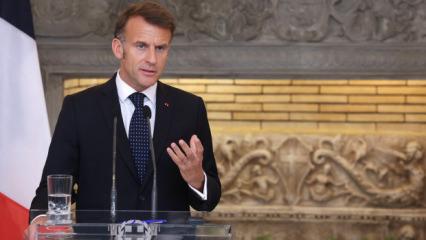 Macron'dan haddini aşan paylaşım! Osmanlı'yı hedef aldı