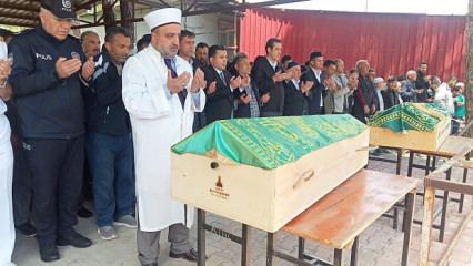 Mersin'de acı veda: 2 kardeş toprağa verildi!