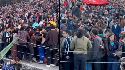 ODT&Uuml; Bahar Şenliği'nde T&uuml;rk bayraklı &ouml;ğrencilere al&ccedil;ak saldırı!