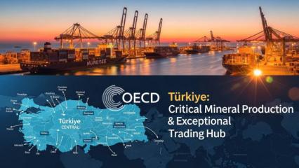 OECD'den T&uuml;rkiye'ye kritik mineral &ouml;vg&uuml;s&uuml;: Olağan&uuml;st&uuml; bir ticaret merkezi