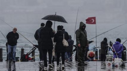 Pazar planı olanlar dikkat! Meteoroloji saat verdi: İstanbul dahil bir&ccedil;ok ilde yağış var