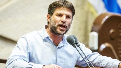 Smotrich'ten komşu &uuml;lkeleri işgal tehdidi: Sınırlarımızı yeniden &ccedil;izmeliyiz