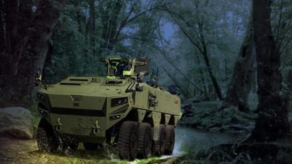 SAHA EXPO&rsquo;da g&ouml;z kamaştırdı: Altuğ 8x8 tank avcısı!