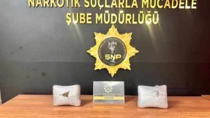 Şanlıurfa&rsquo;da 4 kilo 250 gram uyuşturucu ele ge&ccedil;irildi
