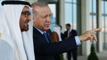 Son dakika: Erdoğan BAE Devlet Başkanıyla g&ouml;r&uuml;şt&uuml;