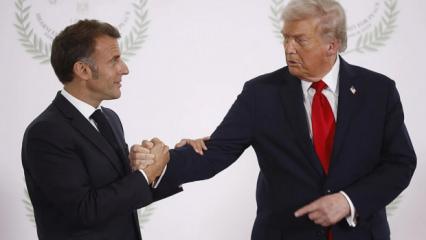 Son dakika: Macron'dan Trump'a soğuk duş! ABD'nin planına rest &ccedil;ekti...