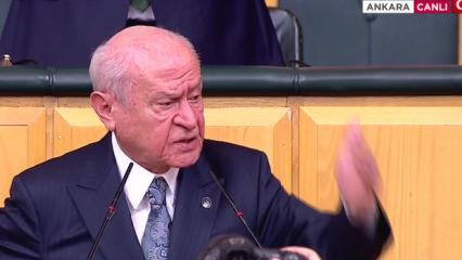 S&ouml;zleri ayakta alkışlandı! Bah&ccedil;eli'den tarihi mesaj: Her bakanlık bir cephe