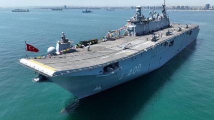 TCG Anadolu, SAHA 2026'da vatandaşların ziyaretine a&ccedil;ıldı