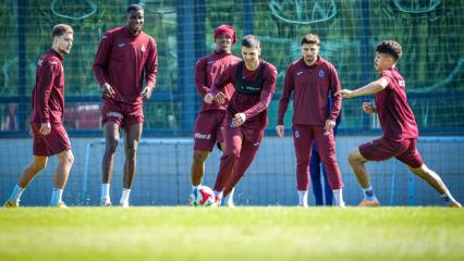 Trabzonspor&rsquo;da Beşiktaş ma&ccedil;ı hazırlıkları s&uuml;r&uuml;yor