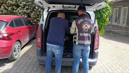  Fatih'te trafikte tartışan s&uuml;r&uuml;c&uuml;ye 180 bin lira ceza