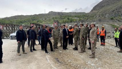 2. Ordu Komutanı Topaloğlu sınır hattında &ccedil;alışmaları inceledi!