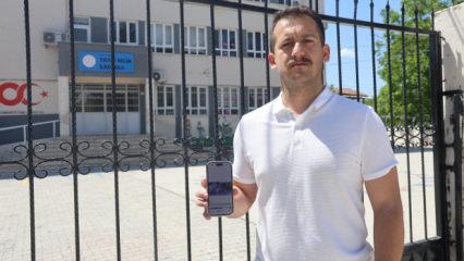 Teneff&uuml;ste nefes alamayan ğrencisini &ouml;ğretmeni Heimlich manevrasıyla kurtardı