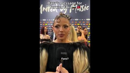 Eurovision şampiyonu Dara, T&uuml;rk gelini &ccedil;ıktı! 