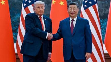 ABD ve &Ccedil;in liderleri bir araya geldi! Trump ve Şi'den a&ccedil;ıklama