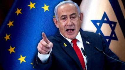 AB'nin beklenmedik kararı sonrası Netanyahu'dan ilk a&ccedil;ıklama! &Ccedil;ılgına d&ouml;nd&uuml;