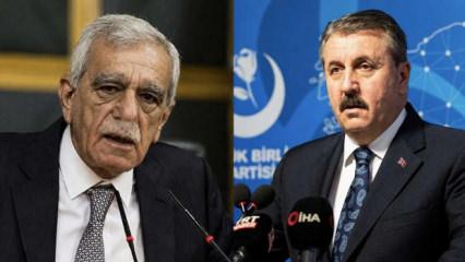 Ahmet T&uuml;rk'&uuml;n skandal s&ouml;zlerine Destici'den tepki: Ne K&uuml;rdistan'ı lan!
