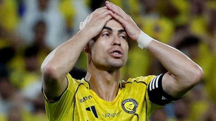 Al-Nassr finalde kaybetti! T&uuml;rk forvet Ronaldo'nun kupa hayallerini yıktı