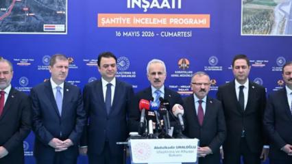 Bakan Uraloğlu duyurdu: 40 dakikalık yol 25 dakikaya iniyor!