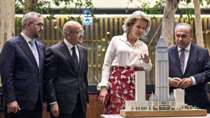 Bel&ccedil;ika Krali&ccedil;esi Mathilde, TCMB İstanbul Finans Merkezi Yerleşkesi'ni ziyaret etti
