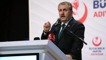 Mustafa Destici'den son dakika 'PKK' mesajı!