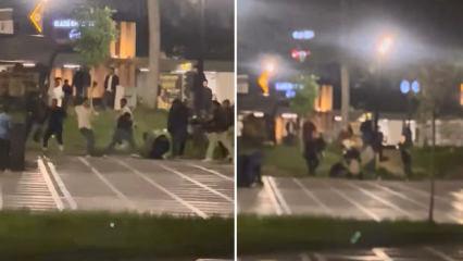 Elazığda iki grup arasında yumruklu ve tekmeli kavga: Polisler araya girdi
