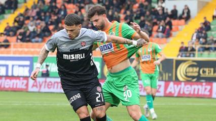 Fatih Karag&uuml;mr&uuml;k-Alanyaspor! S&uuml;per Lig'de g&uuml;n&uuml;n ilk ma&ccedil;ı | CANLI