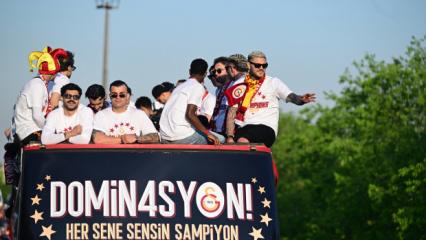 Galatasaray &uuml;st &uuml;ste 4. şampiyonluğunu kutluyor!