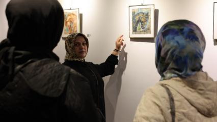&ldquo;Hat İzinde&rdquo; sergisi Bağcılar&rsquo;da sanatseverlerle buluştu