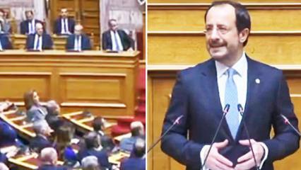 Hristodulidis k&uuml;rs&uuml;den T&uuml;rkiye'ye saldırdı! AB'ye "harekete ge&ccedil;in" &ccedil;ağrısı