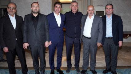 FIFA Genel Sekreteri Grafstr&ouml;m, Bakan Bak ve TFF Başkanı Hacıosmanoğlu ile bir araya geldi