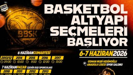 Konya B&uuml;y&uuml;kşehir Belediyespor geleceğin yıldızlarını arıyor