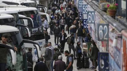 Kurban Bayramı &ouml;ncesi otob&uuml;s biletleri t&uuml;kendi