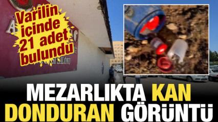 Şanlıurfa'da mezarlıkta kan donduran g&ouml;r&uuml;nt&uuml;ler: Varilde 21 insan cenini bulundu