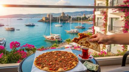 Plaja giriş parasıyla tatil yapılır! Lahmacun 30 euro, hamburger 42 euro! Sezon a&ccedil;ıldı