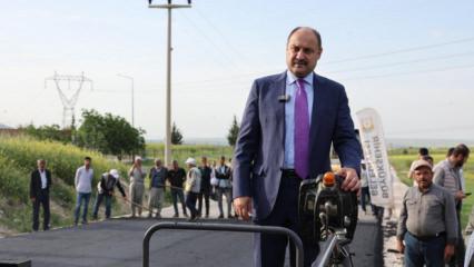 Şanlıurfa'da asfalt yatırımı! Başkan G&uuml;lpınar: Vatandaşımızın duasını almak bize yetiyor