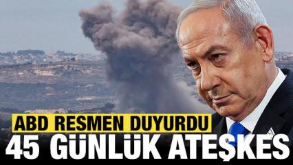 Son dakika: ABD resmen duyurdu: Ateşkes 45 g&uuml;n uzatıldı!