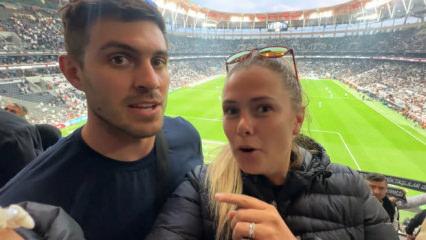İngiliz YouTuberlar, Beşiktaş seyircisine hayran kaldı!