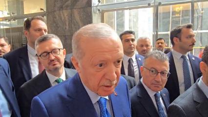 Cumhurbaşkanı Erdoğan'dan Bayram sorusuna esprili cevap