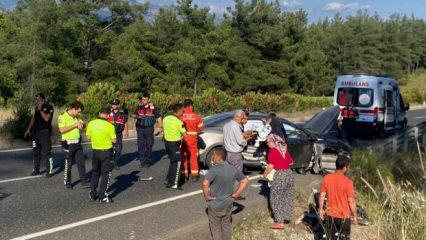 Muğla'da hastane d&ouml;n&uuml;ş&uuml; kaza: 3 yaralı