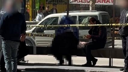 Elazığ'da ekmek almaya &ccedil;ıktı, durakta otururken can verdi