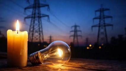 İstanbul'da 21 il&ccedil;ede elektrikler kesilecek: 9 saat s&uuml;recek