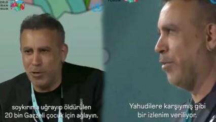 Haluk Levent'in konuşmasına engel: Gazze soykırımını eleştirdi yayın kesildi! 